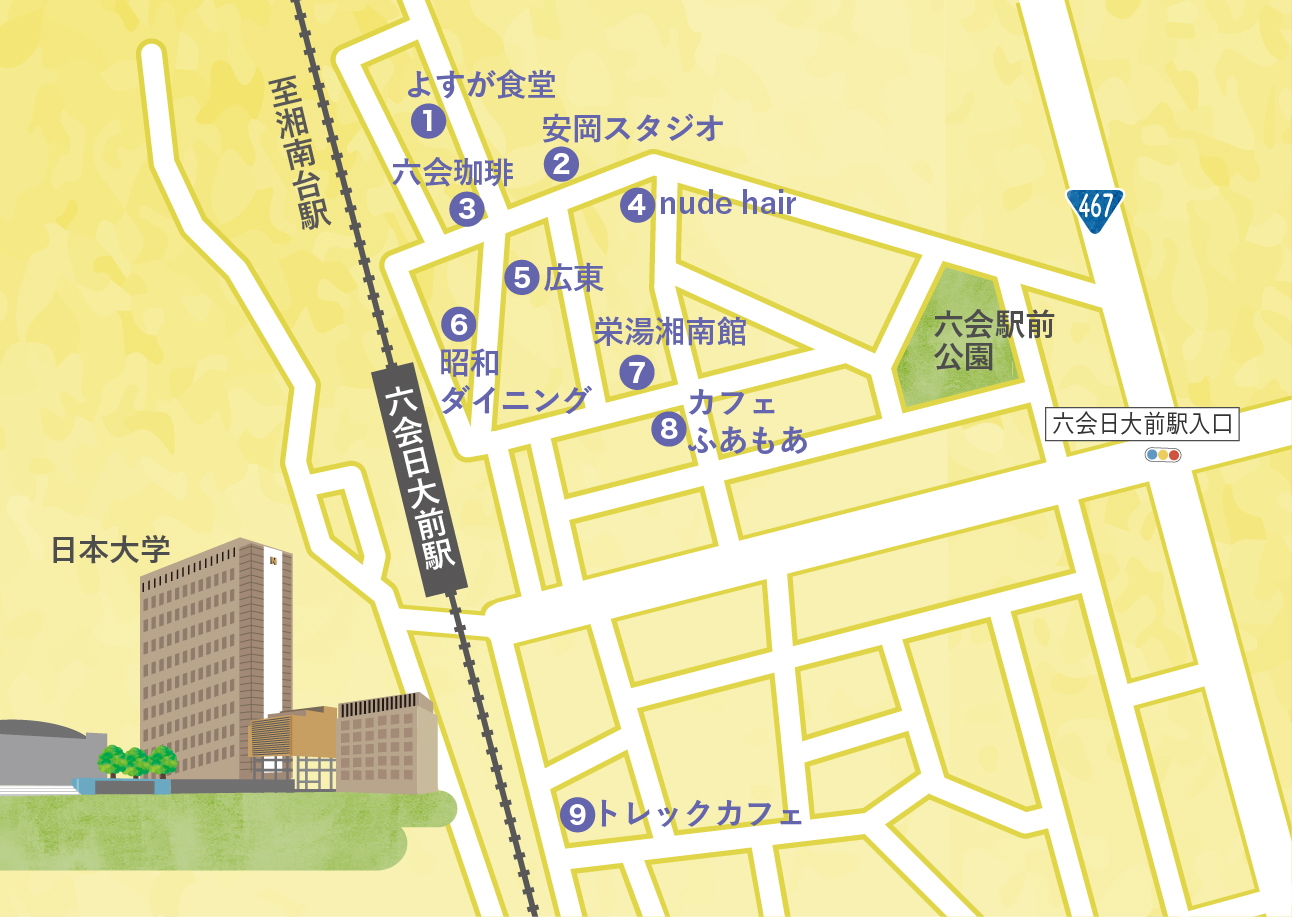 商店街マップ